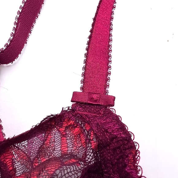 Fantasie Aubree Wired Side Support bra 30DDD (30E UK) Rouge - Picture 9 of 9